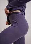 Leggings, 100% uld, Lavendel