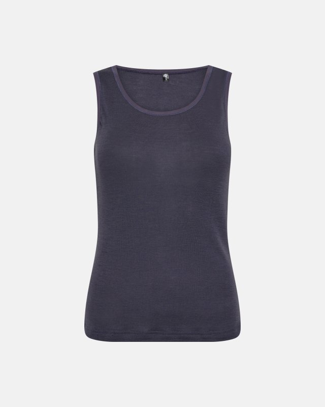 Tanktop | 100% uld | Lavendel