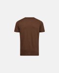 T-shirt, 100% økologisk GOTS uld, Brun