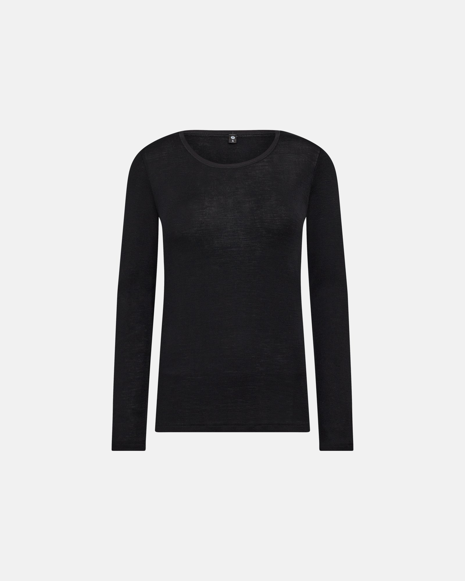 Langærmet t-shirt | 100% uld | Sort -JBS of Denmark Women Langærmet t-shirt | 100% uld | Sort -JBS of Denmark Women