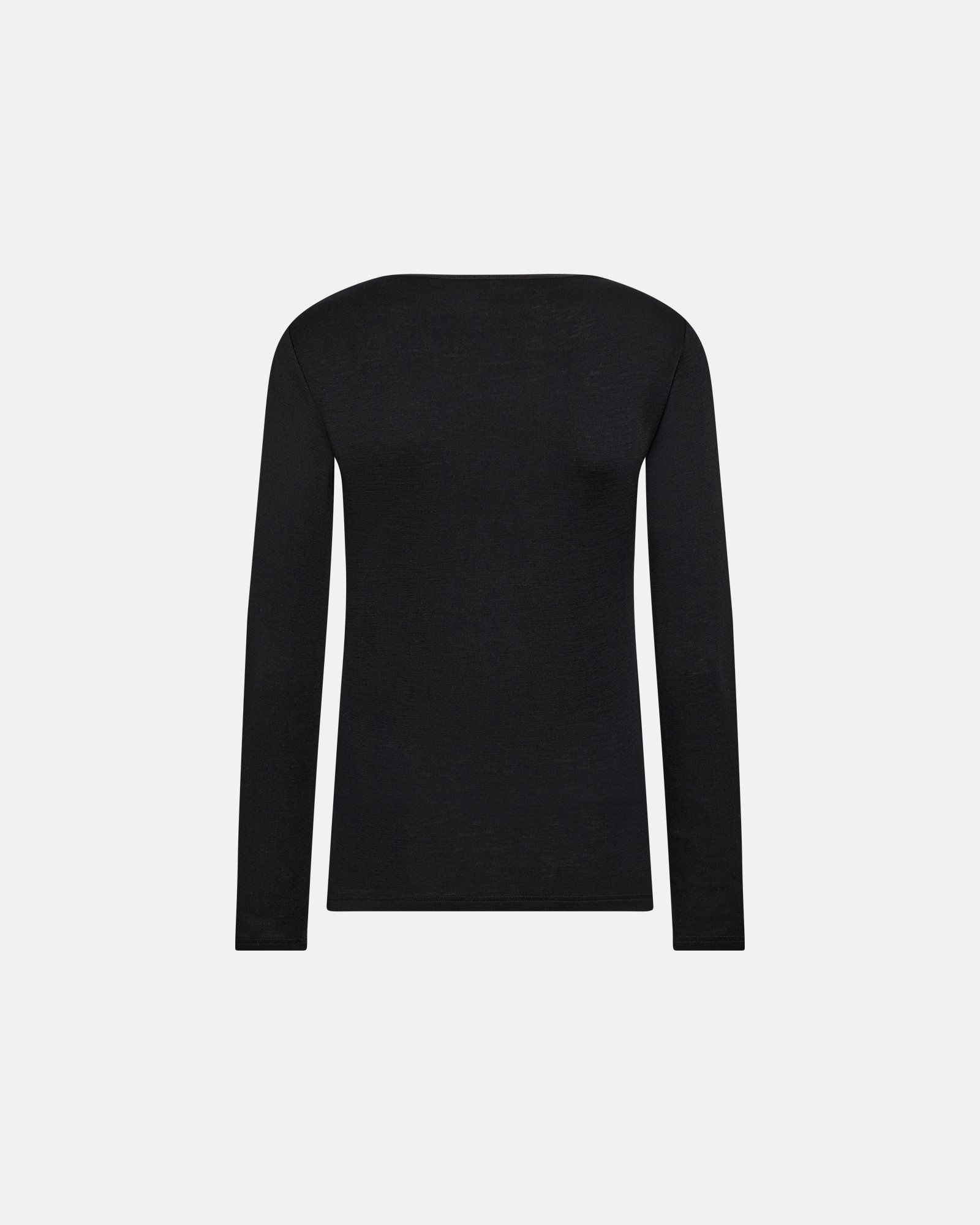 Langærmet t-shirt | 100% uld | Sort -JBS of Denmark Women Langærmet t-shirt | 100% uld | Sort -JBS of Denmark Women