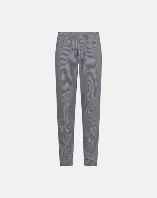 Pyjamasbukser, Bambusviskose, Navy stribet