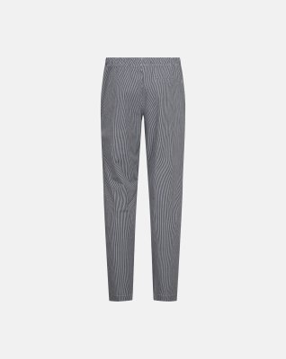 Pyjamasbukser, Bambusviskose, Navy stribet