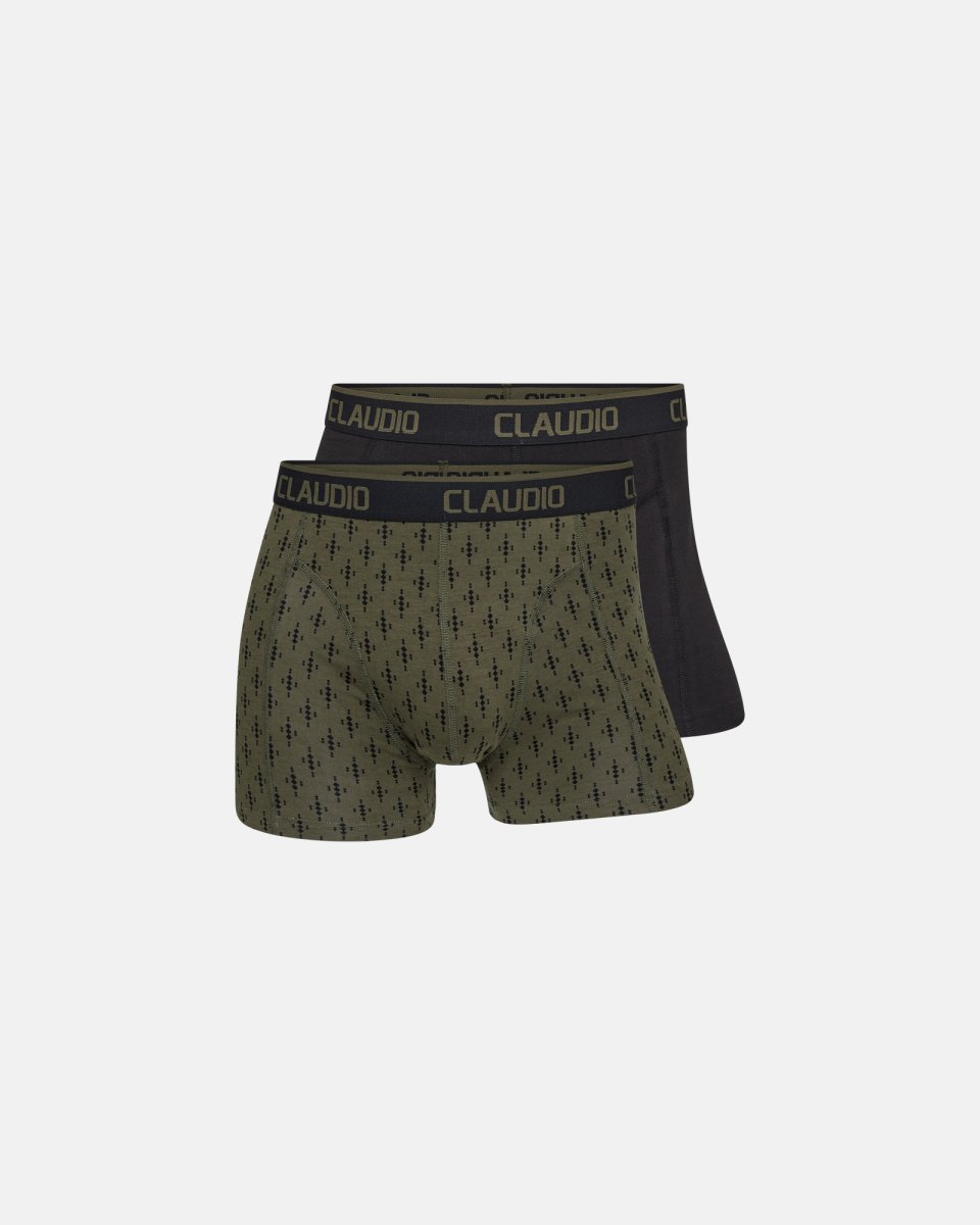 Claudio Tights 2-pak | Bomuld | Multifarvet - S