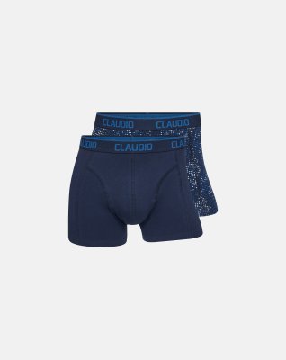 Tights 2-pak, Bomuld, Multifarvet