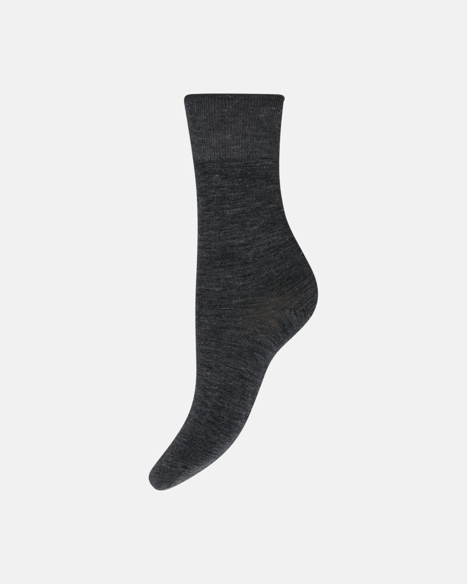 Hype the Detail Strømper | Uld | Grå - 37-41