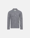 Pyjamasskjorte, Bambusviskose, Navy stribet