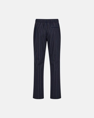 Pyjamasbukser, 100 % flannel bomuld, Stribet