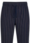 Pyjamasbukser, 100 % flannel bomuld, Stribet
