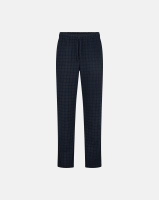 Pyjamasbukser, 100 % flannel bomuld, Stribet