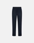 Pyjamasbukser, 100 % flannel bomuld, Stribet