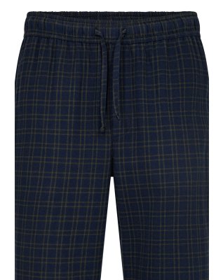 Pyjamasbukser, 100 % flannel bomuld, Stribet