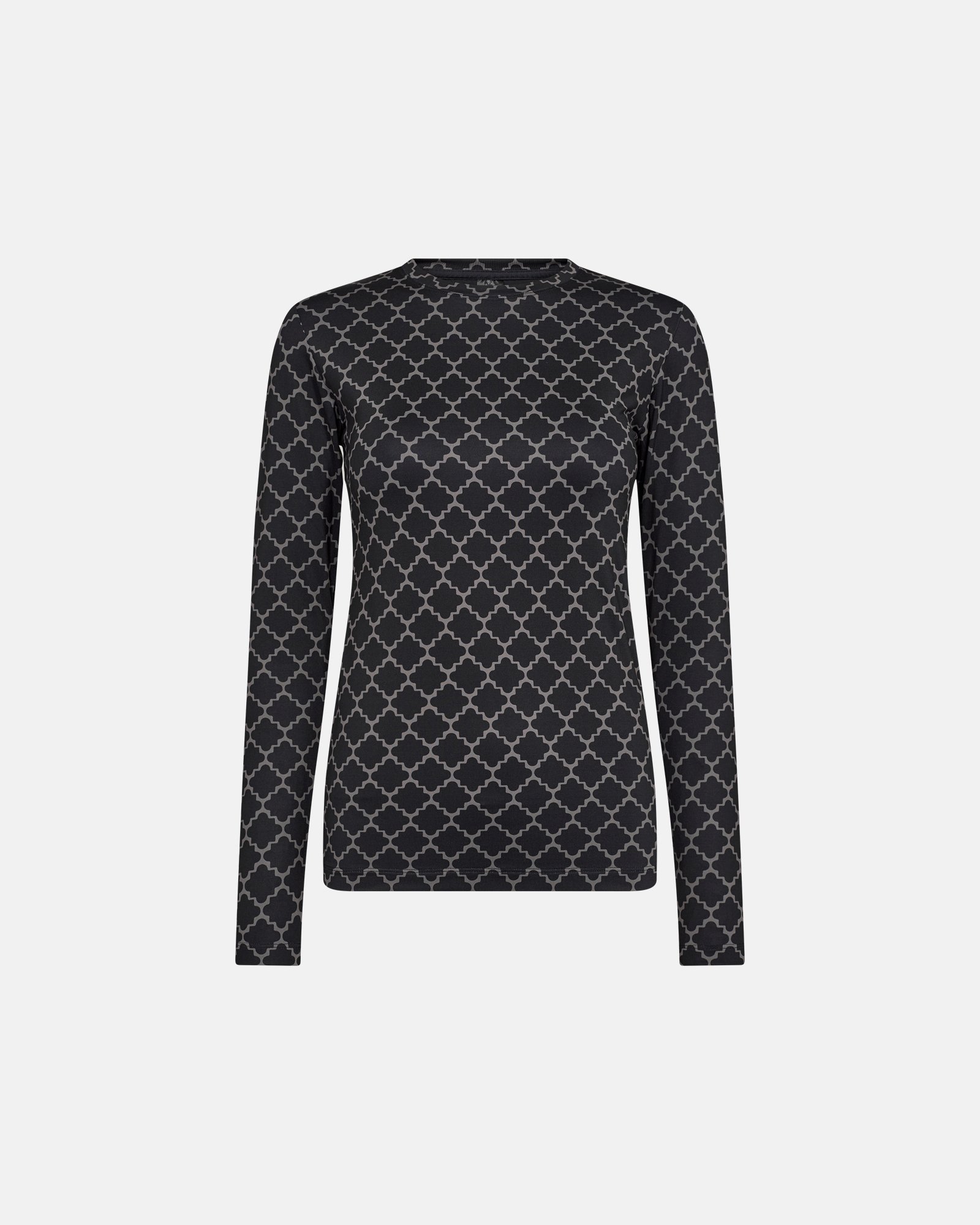 Bluse "Logo" | Polyester | Sort -Hype the Detail Bluse "Logo" | Polyester | Sort -Hype the Detail