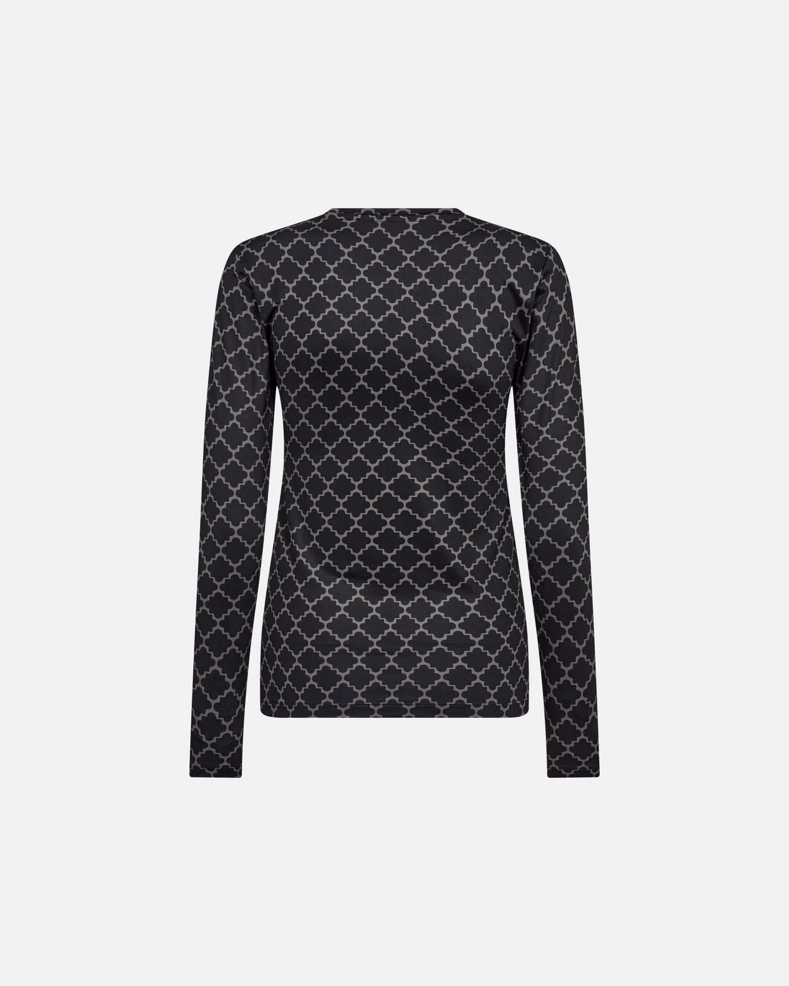 Bluse "Logo" | Polyester | Sort -Hype the Detail Bluse "Logo" | Polyester | Sort -Hype the Detail