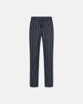 Pyjamasbukser "flannel", 100% bomuld, Blå