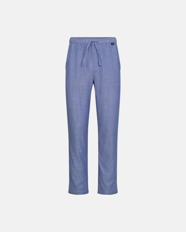 Pyjamasbukser "chambrey" | 100% bomuld | Blå