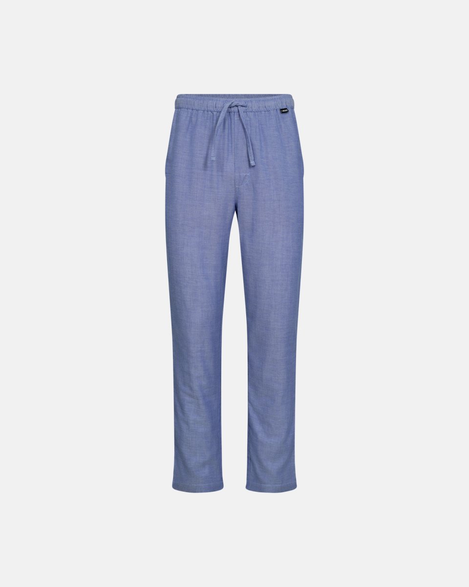 JBS Pyjamasbukser "chambrey" | 100% bomuld | Blå - S