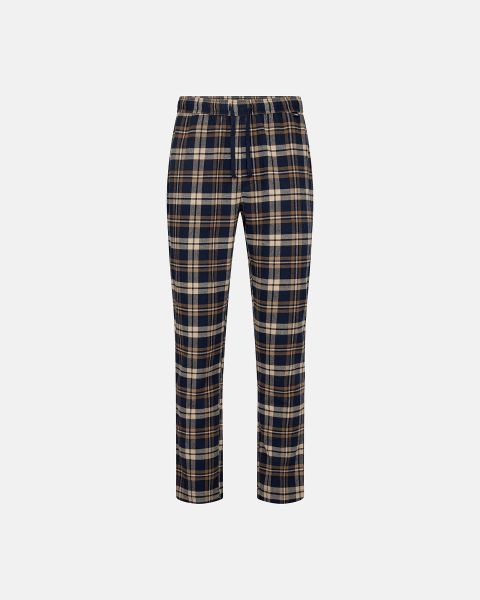 JBS Pyjamasbukser "flannel" | 100% bomuld | Brunternet - 3XL