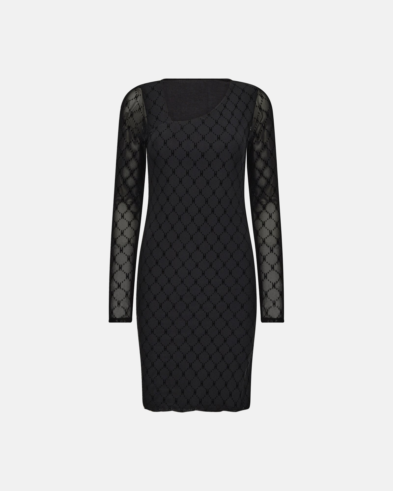 Kjole "Mesh" | Polyamid | Sort -Hype the Detail Kjole "Mesh" | Polyamid | Sort -Hype the Detail