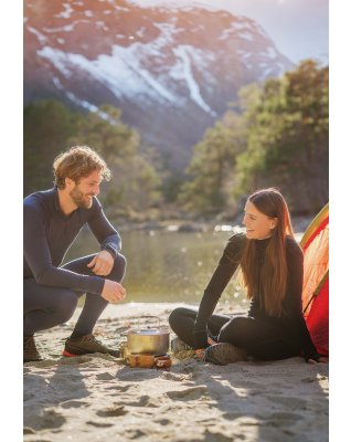 Lange underbukser, 100% merino uld, Sort