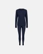 Langt undertøjssæt | 100% uld | Navy - Dovre Women