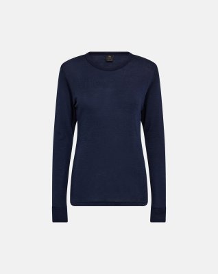 Langt undertøjssæt | 100% uld | Navy -Dovre Women