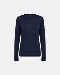 Langt undertøjssæt | 100% uld | Navy -Dovre Women