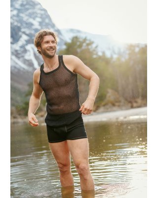 Tights | 100% merino uld | Sort -Dovre