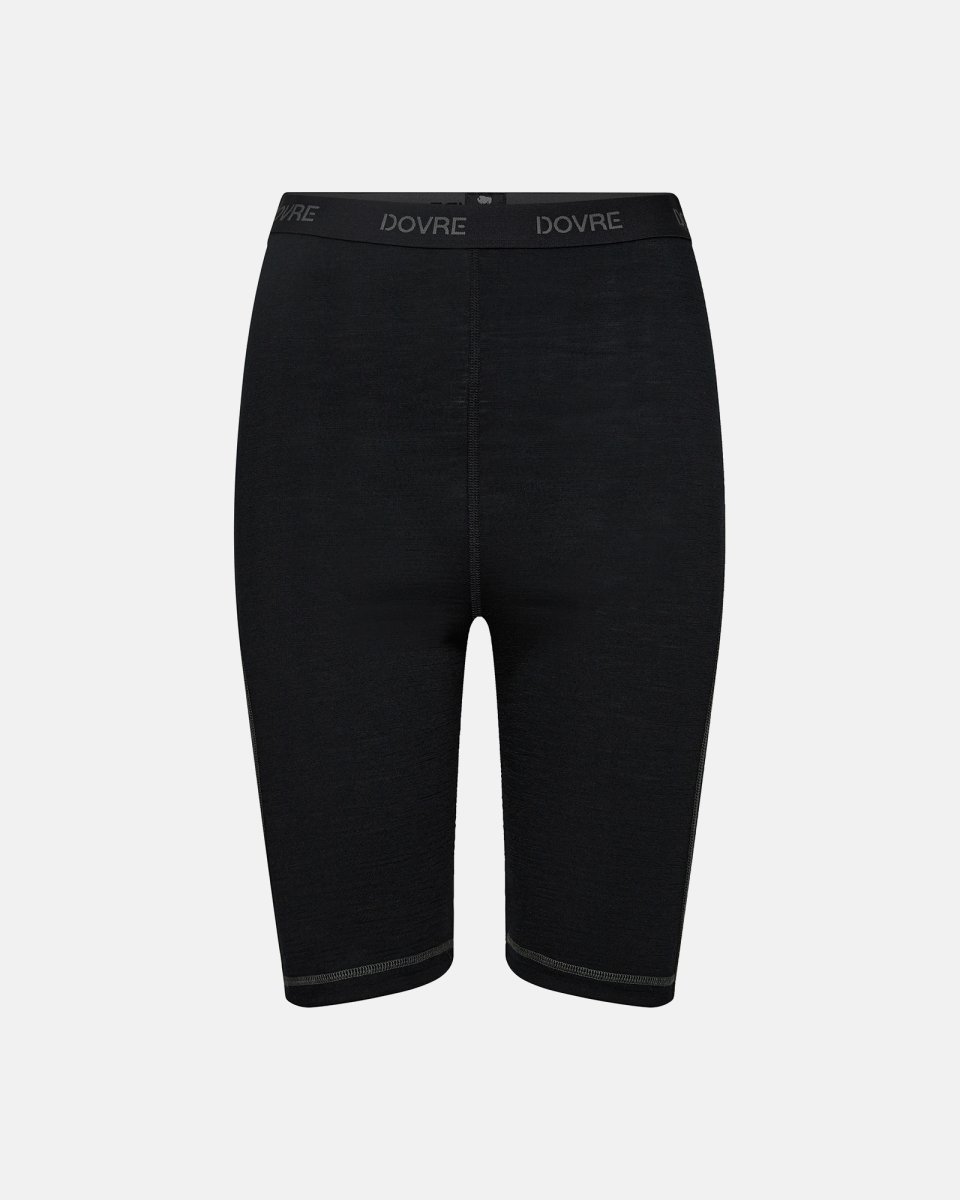 Dovre Women Indershorts | 100% merino uld | Sort - S