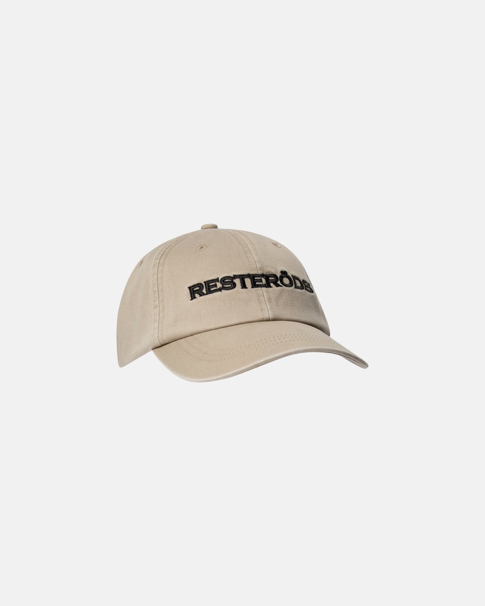 Resteröds Cap i twill | 100% bomuld | Sand - One size