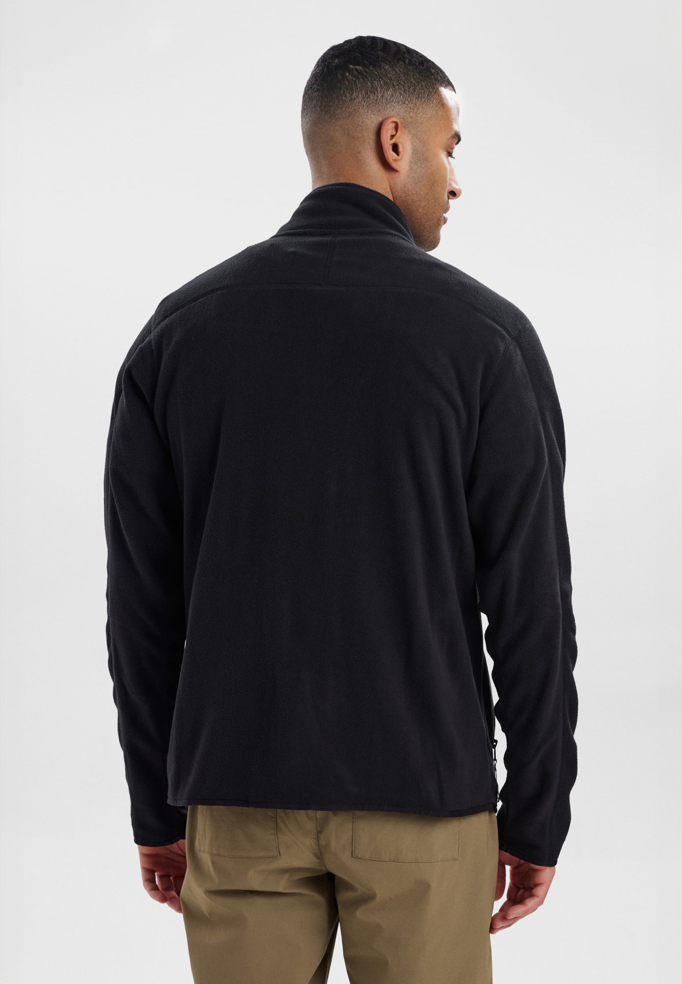 Fleece jakke "polar" | 100% polyester | Sort -Resteröds Fleece jakke "polar" | 100% polyester | Sort -Resteröds