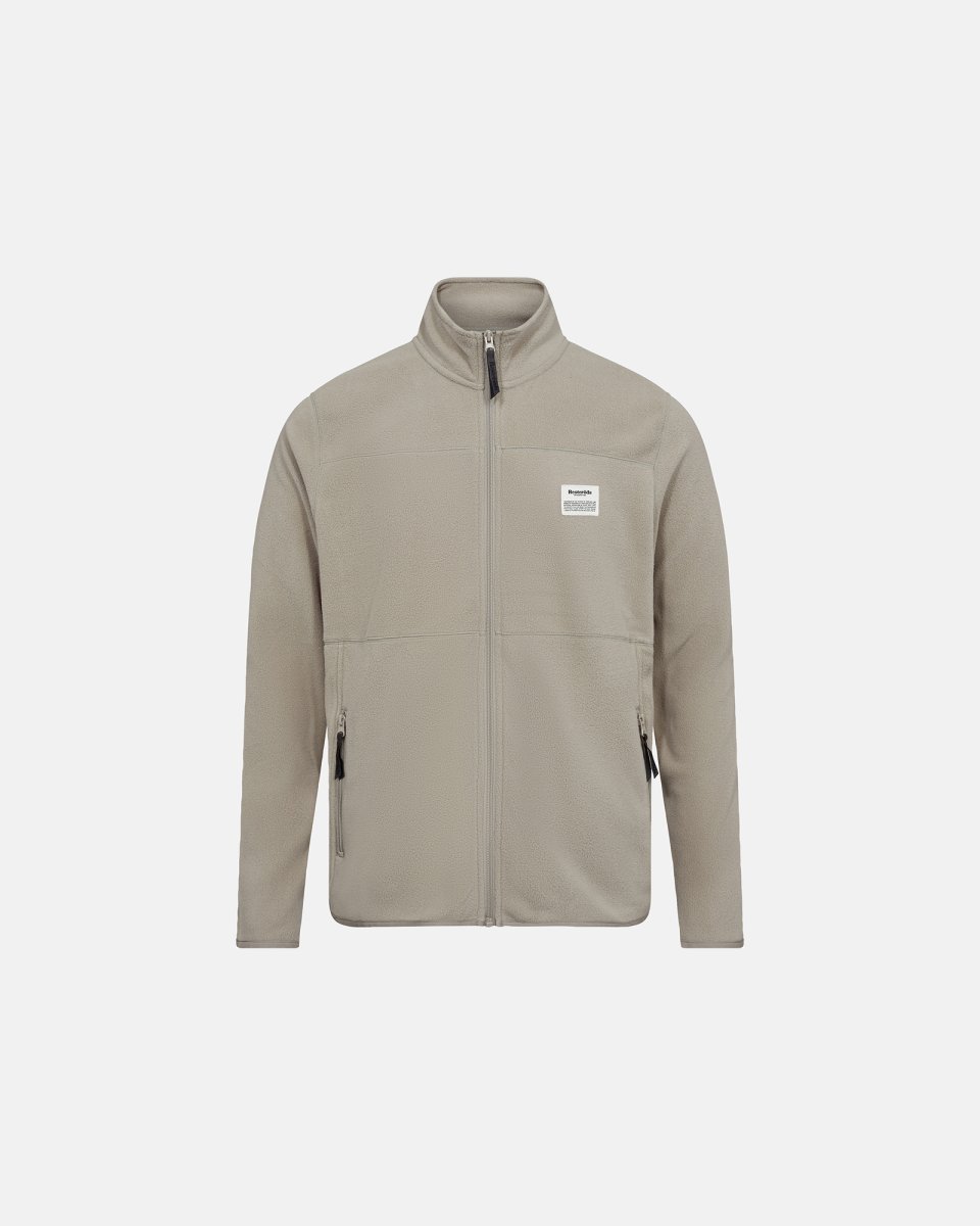 Resteröds Polar fleece jakke | 100% polyester | Grå - S
