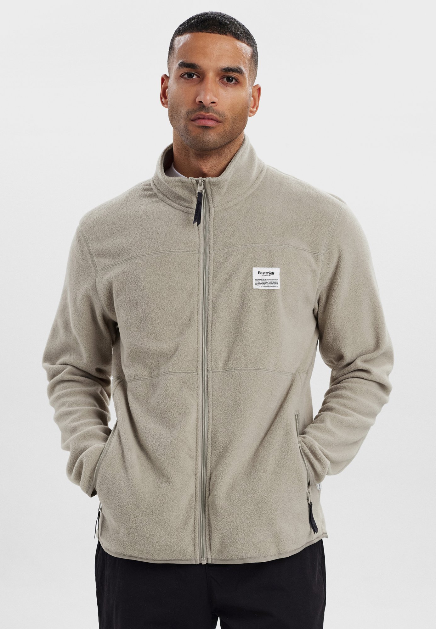 Fleece jakke "polar" | 100% polyester | Grå -Resteröds Fleece jakke "polar" | 100% polyester | Grå -Resteröds