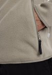 Fleece jakke 'polar', 100% polyester, Grå