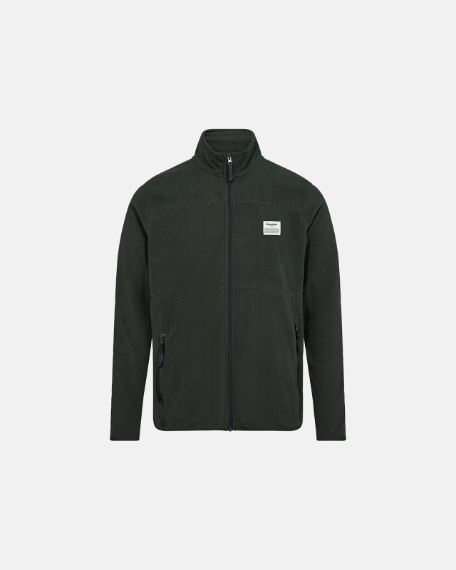 Fleece jakke "polar" | 100% polyester | Grøn