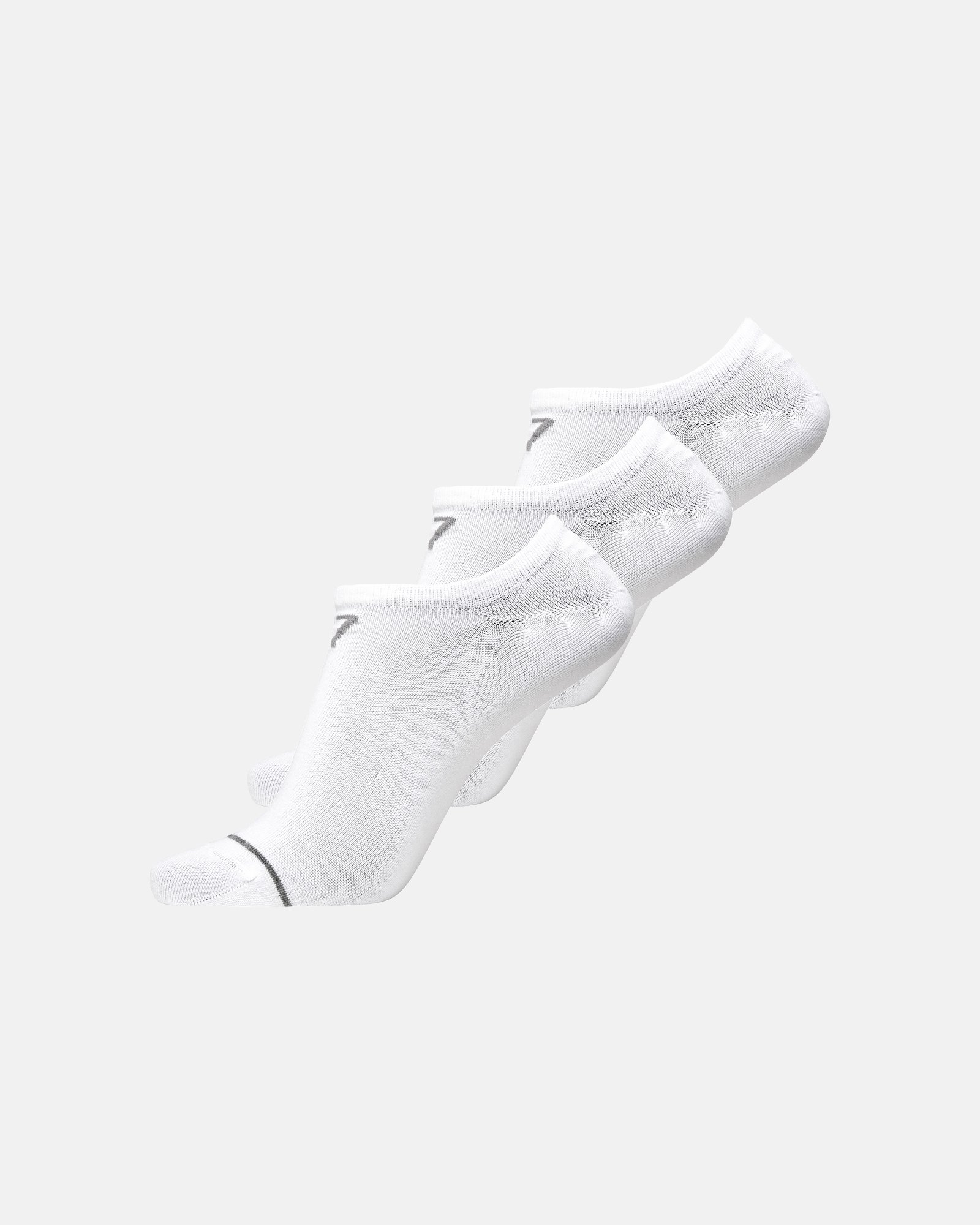 Footies 3-pak | Bambusviskose | Hvid -CR7 Footies 3-pak | Bambusviskose | Hvid -CR7