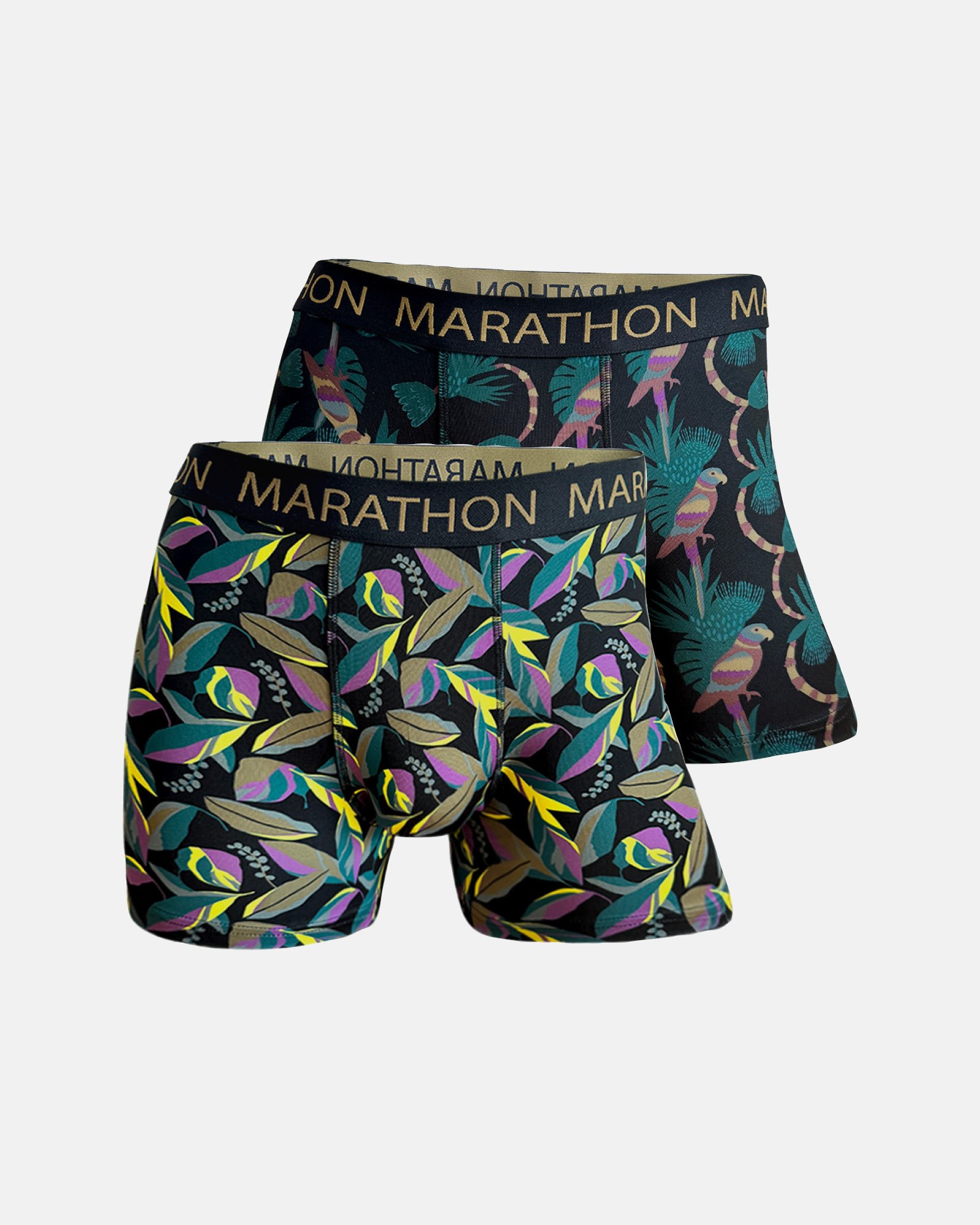 Tights 2-pak | Mikrofiber | Multifarvet -Marathon Tights 2-pak | Mikrofiber | Multifarvet -Marathon