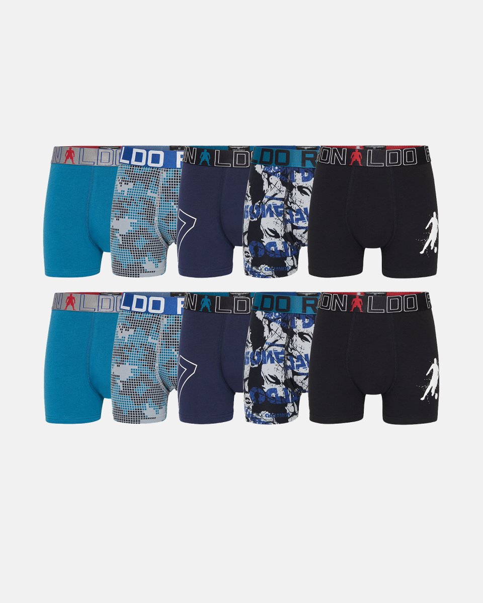 CR7 Trunks "kids" 10-pak | Bomuld | Multifarvet - 4/6