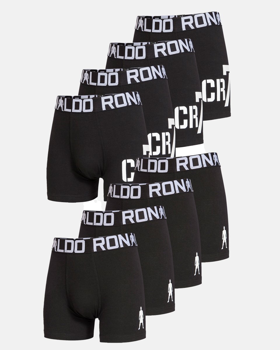 CR7 Trunks "kids" 8-pak | Bomuld | Sort - 4/6