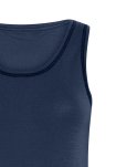Tanktop 2-pak, 100% merino uld, Navy