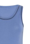 Tanktop 2-pak, 100% merino uld, Blå