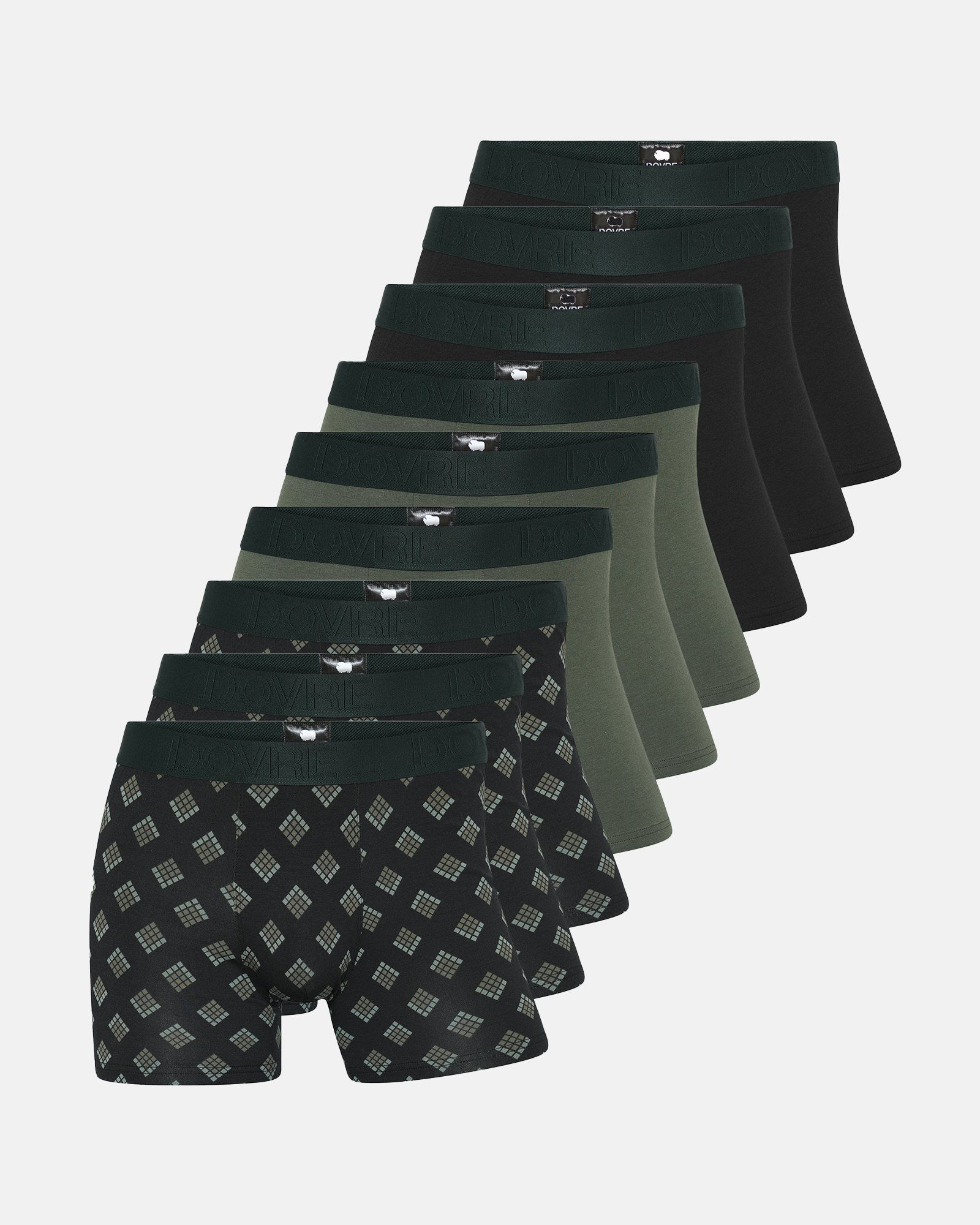 Tights 9-pak | Bambusviskose | Multifarvet -Dovre Tights 9-pak | Bambusviskose | Multifarvet -Dovre