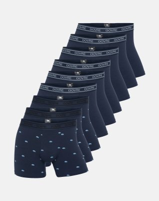 Tights 9-pak, Bambusviskose, Multifarvet