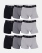 Tights 9-pak | Bambusviskose | Sort/grå - CR7