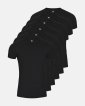 T-shirt 6-pak | Bambusviskose | Sort - Dovre