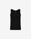 Tanktop 4-pak, Bambusviskose, Sort