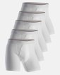 Tights m. gylp 5-pak | 100% økologisk bomuld | Hvid - Dovre