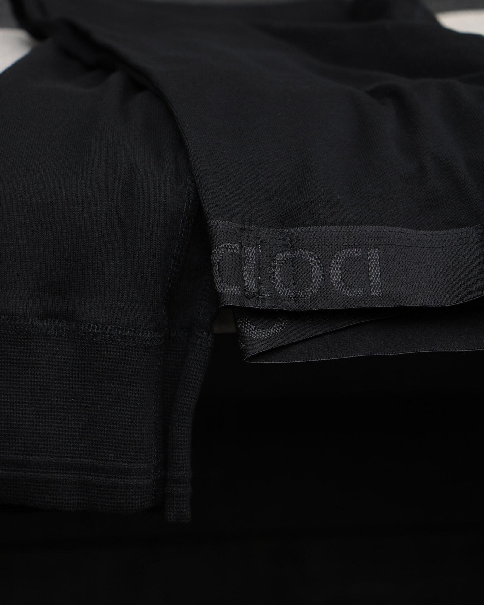 Long johns m. gylp 2-pak | 100% økologisk bomuld | Sort -Dovre Long johns m. gylp 2-pak | 100% økologisk bomuld | Sort -Dovre