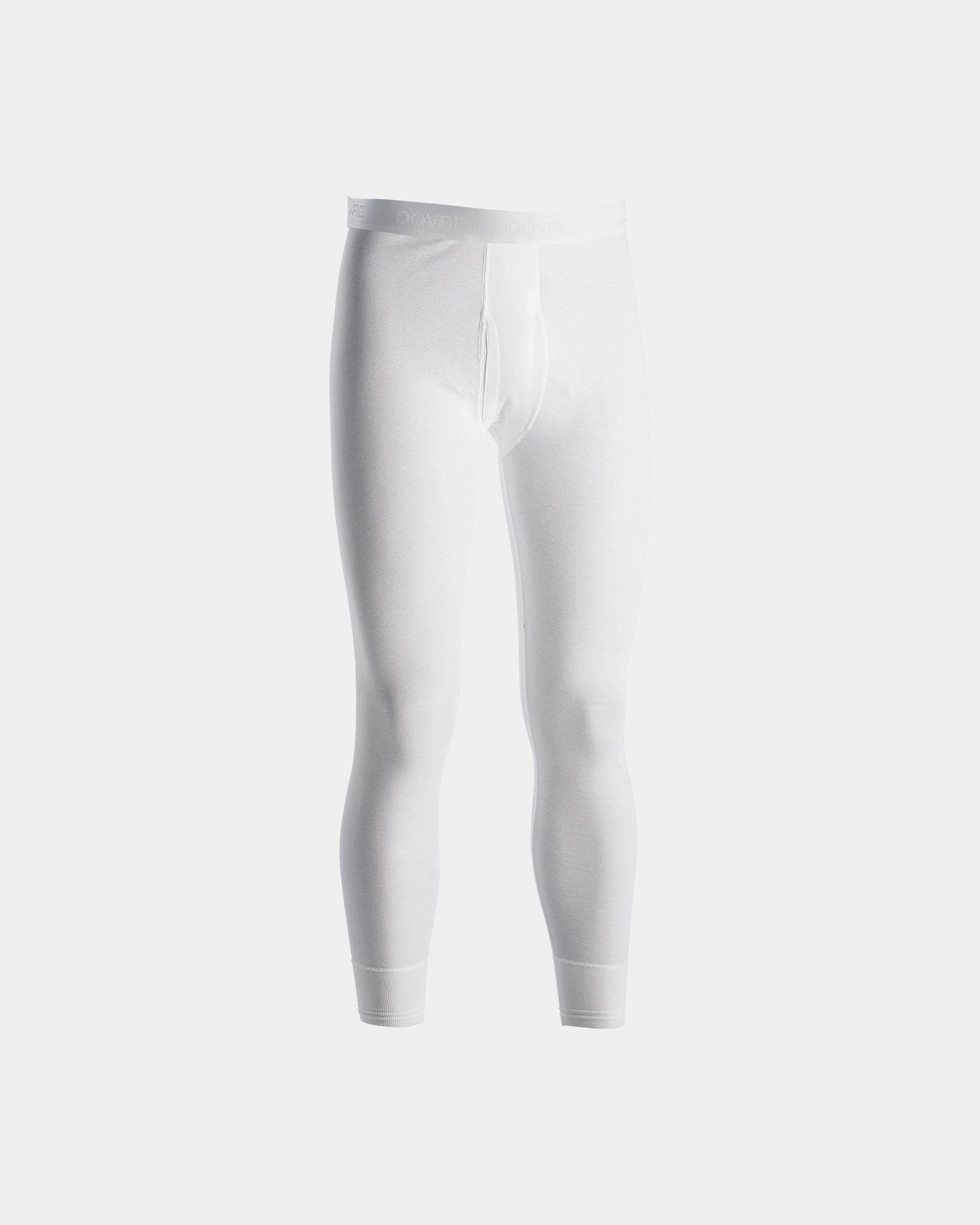 Long johns m. gylp 2-pak | 100% økologisk bomuld | Hvid -Dovre Long johns m. gylp 2-pak | 100% økologisk bomuld | Hvid -Dovre