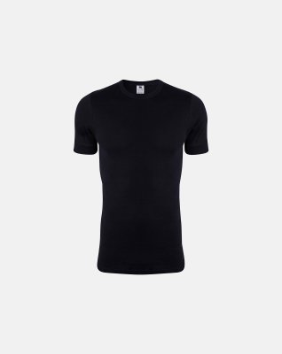 T-shirt 4-pak, 100% økologisk bomuld, Sort